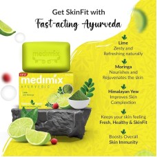 MEDIMIX AYURVEDIC LIME SOAP SET OF 4